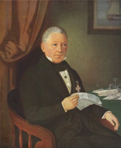 Portrait of Jacob Holm (1770-1845) by J.F. Møller